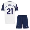 Maillot de Supporter Tottenham Hotspur Kulusevski 21 Domicile 2024-25 Pour Enfant